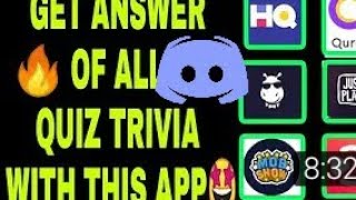 Trivia quiz answer app (discord server) screenshot 5