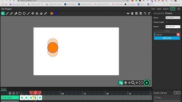 Wick editor frame by frame animation demo
