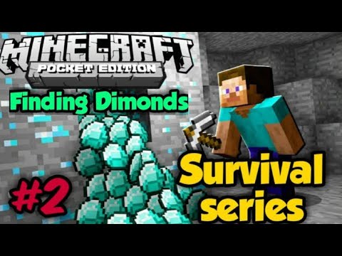 Minecraft Survival series finding diamond | Minecraft Survival series ...