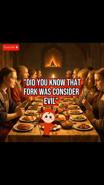 'Fork was considered Evil' #education #facts #history #shorts