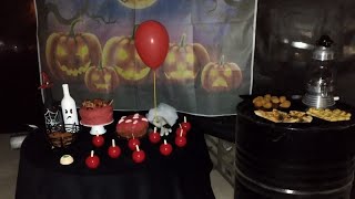 Decoração de Halloween parte 2 organização da festa