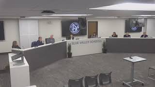 Blue Valley Board of Education Meeting 2-10-2025