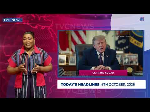 TVC News AI Pidgin Headline News | 6th October,2026