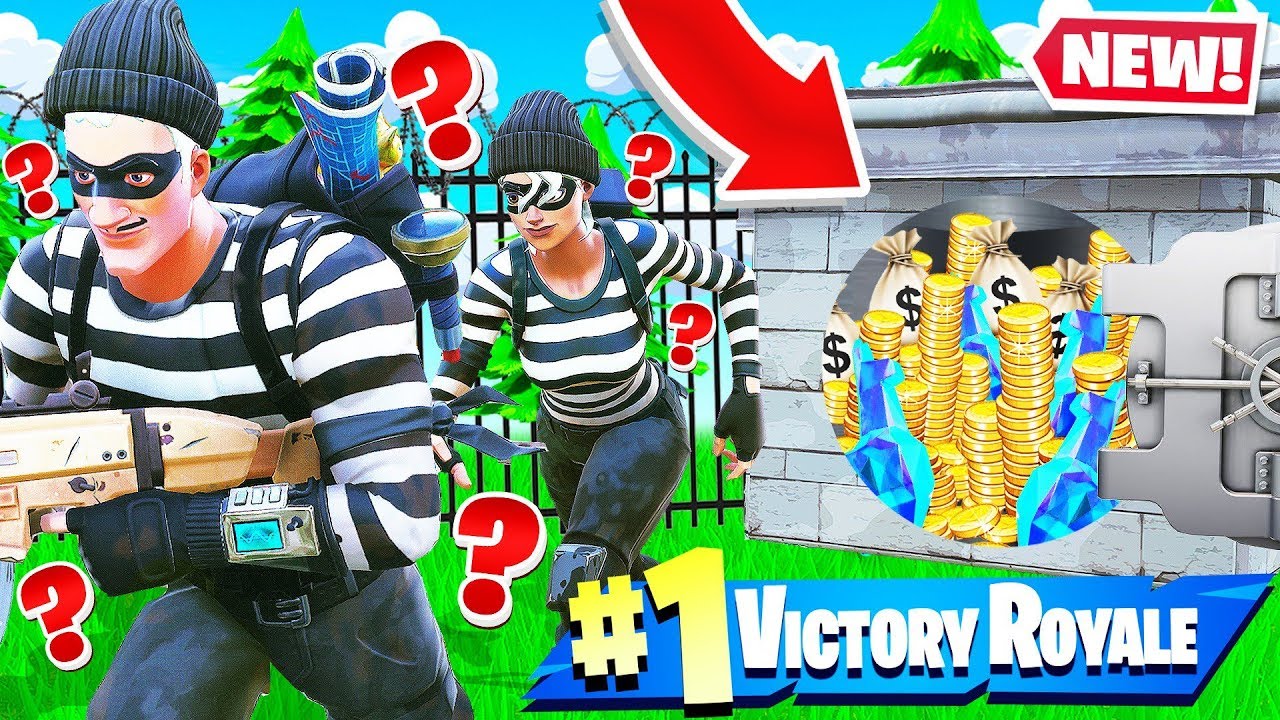 The Big Coup New Bank Robbery Game Mode In Fortnite Creative Youtube