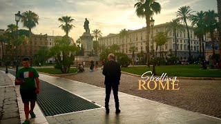 Rome Prati at Sunset — Ponte Cavour to Aperitivo Hour in Rome's Most Elegant Quarter | 4K