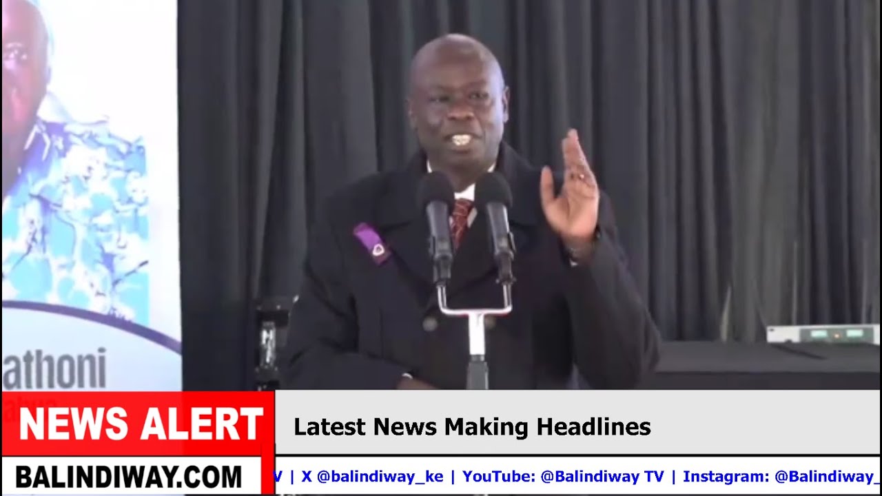 LIVE: GACHAGUA SPEAKING NOW IN MATHIRA AFTER BUNGOMA DRAMA!!