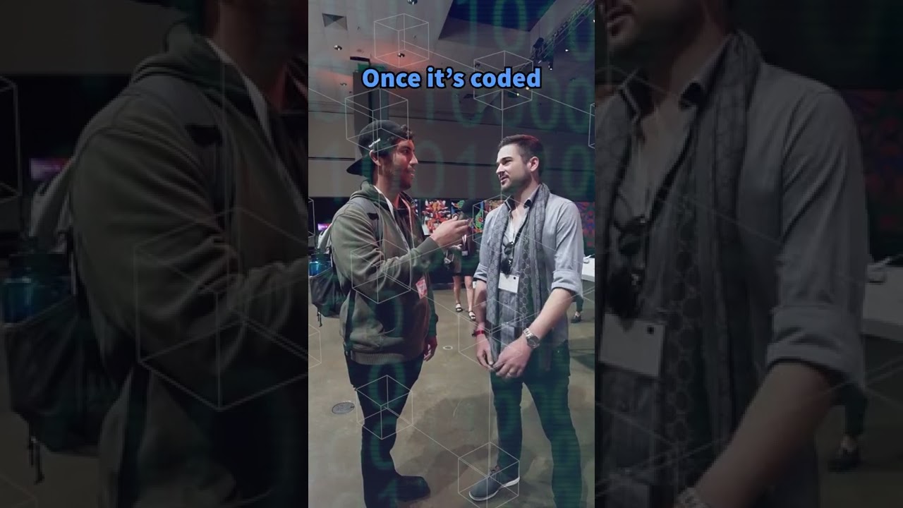 He says you can screenshot an NFT but you can't sell it 