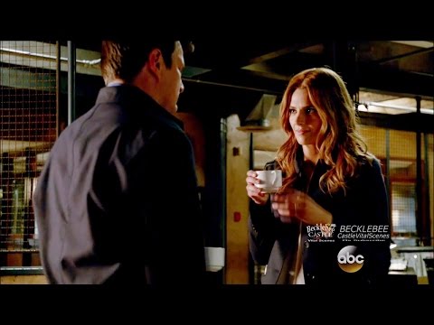 Castle 8x04 End Scene What Lies Beneath Castle Beckett Coffee Season 8 Episode 4