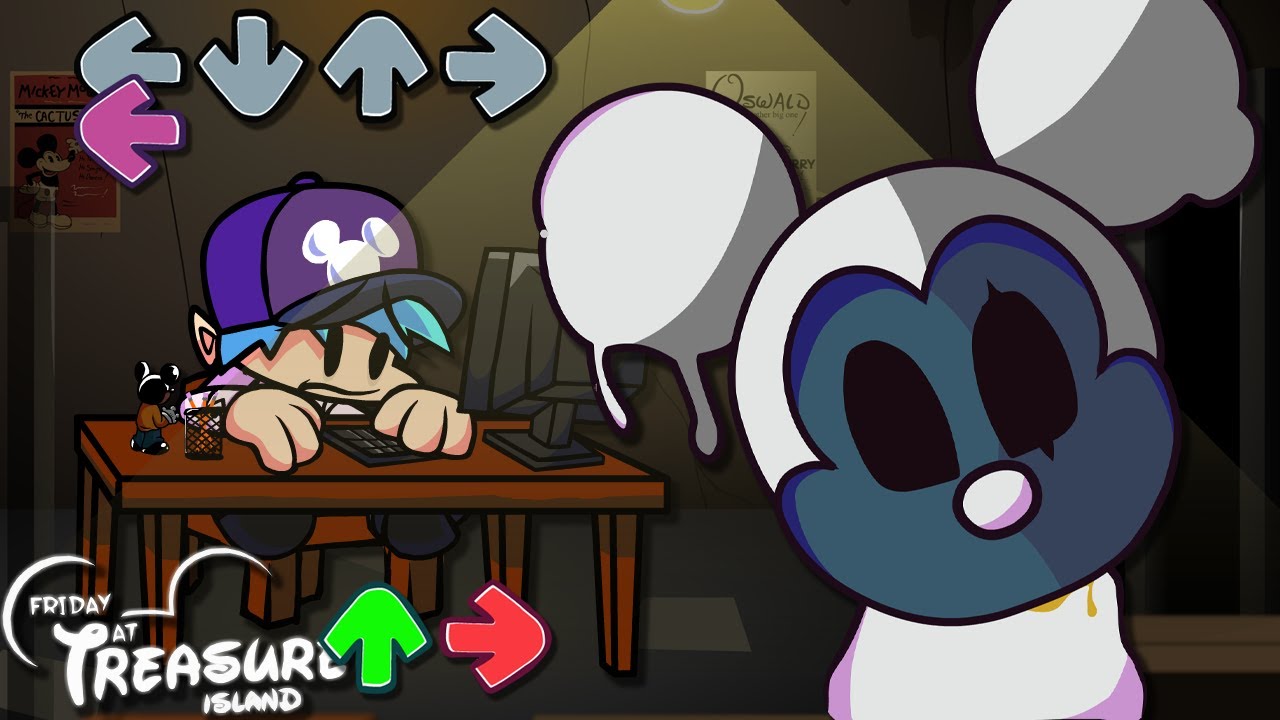 What if Five Nights at Treasure Island Was in Friday Night Funkin”?