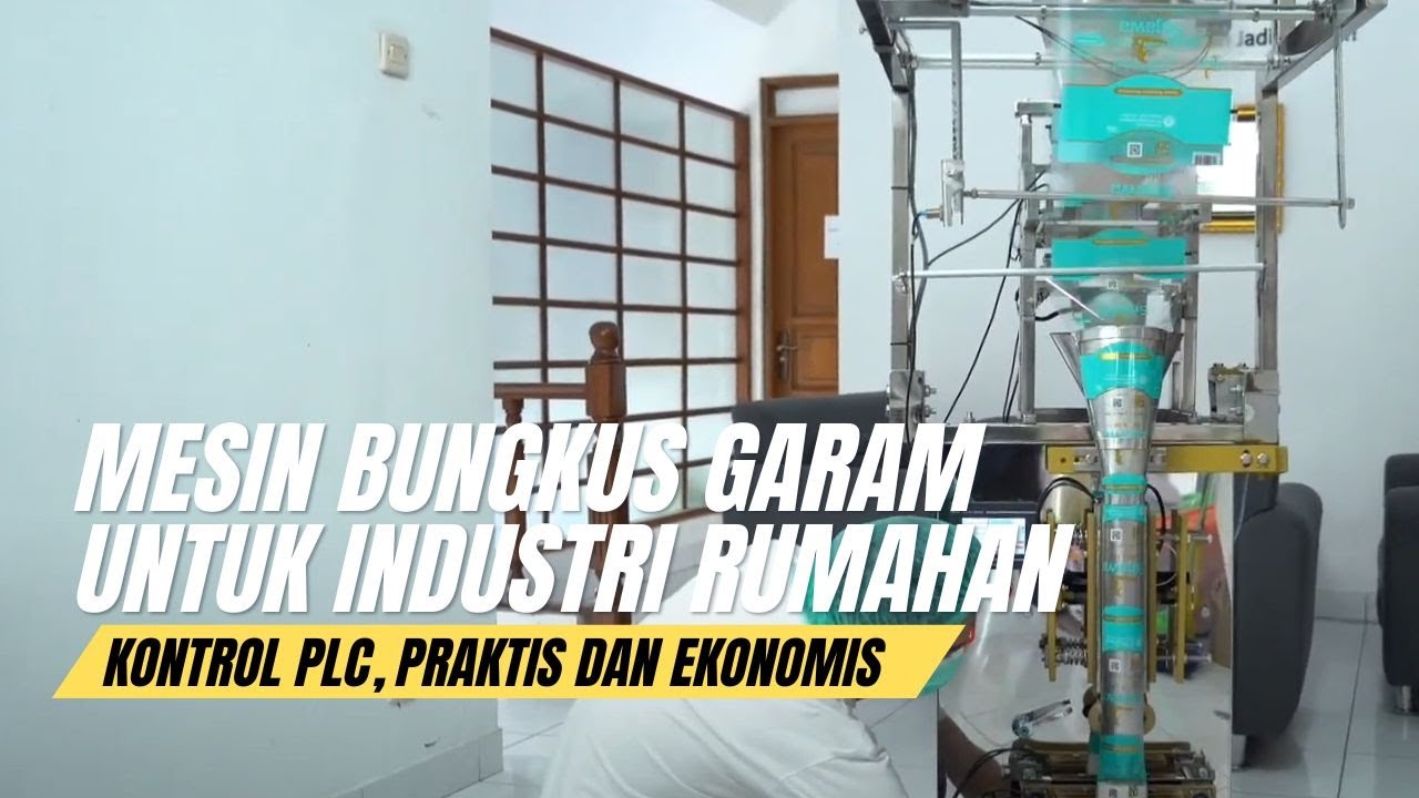 Mesin Bungkus Garam untuk Industri Rumahan, Praktis dan Ekonomis
