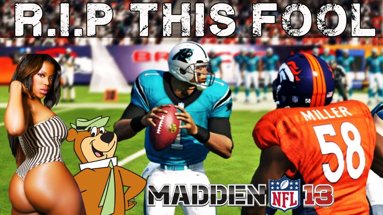 Madden NFL 13 - Cam Newton " R.I.P THIS FOOL " Crazy! Madden - Online Ranked Match