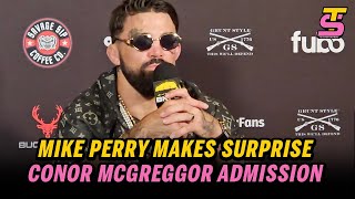 MIKE PERRY WELCOMES CONOR MCGREGOR TO BKFC ALMOST SCRAPS W CHAMP AT PRESSER