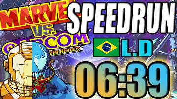 [PB] Marvel vs Capcom: Clash of SuperHeroes- Speedrun - Arcade - 6m39s