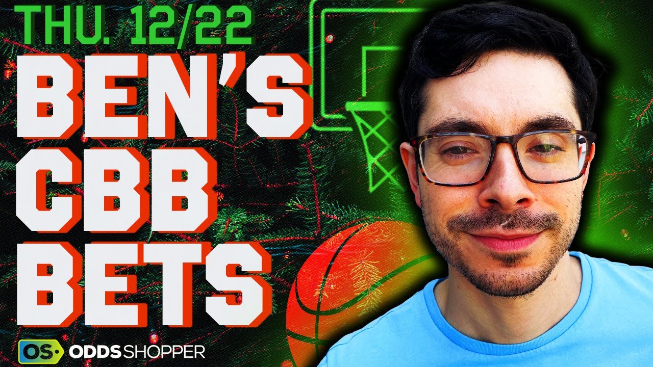 [3-1 THIS WEEK] Top 2 CBB Picks Today | College Basketball Betting Predictions (Thursday 12/22/22)