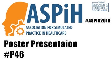ASPiH2018 - Building a new simulation lab – justifying and implementing a vision