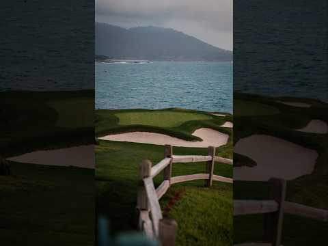 Goodnight from Pebble Beach. 🌊