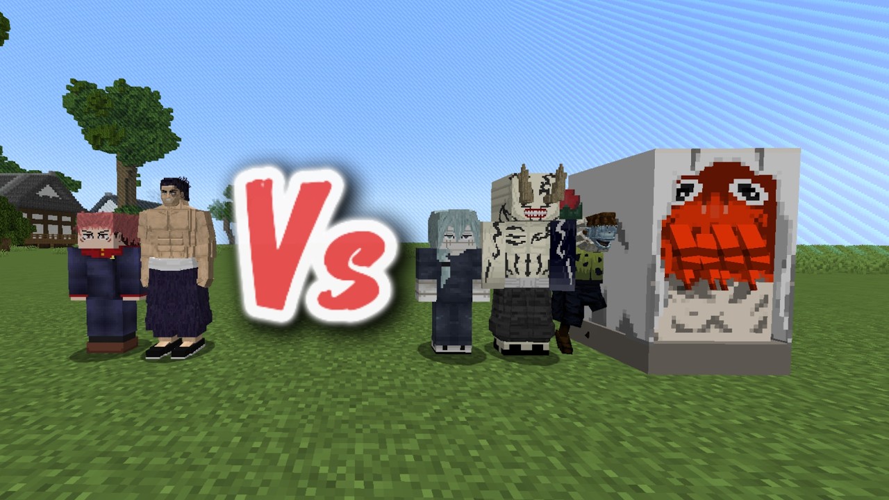 Brothers (Yuji & Todo) VS disaster curses!!