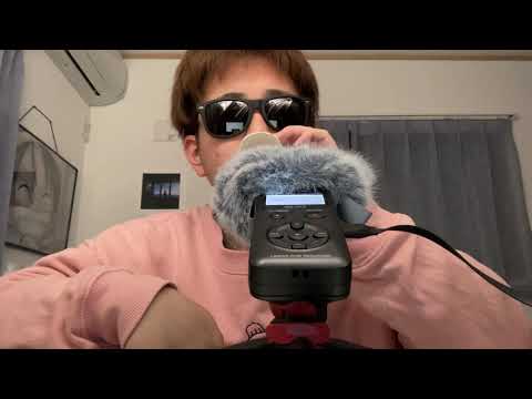 [音フェチ動画ASMR]　すませか寝をたなあてい囁を語言謎