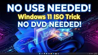 How to Install ISO Files in Windows 11 (No USB or DVD Needed)