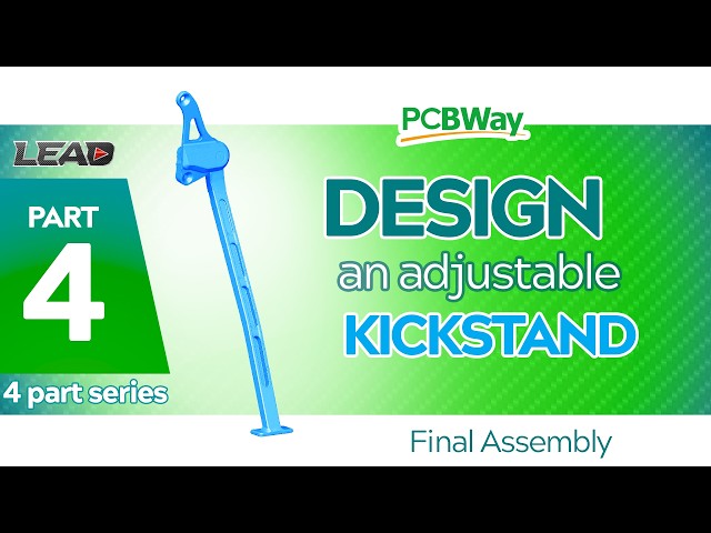 3D Printed Metal Kickstand Foot Assembly | Designing an Adjustable