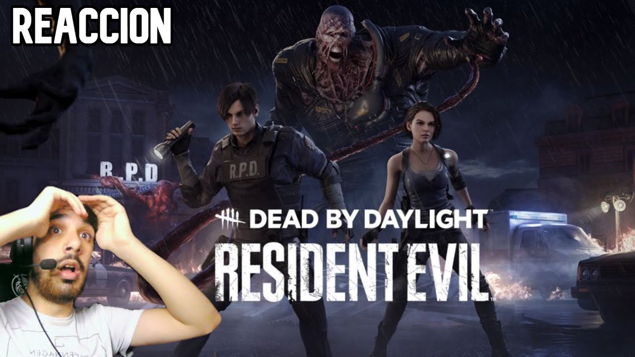 REACCION DEAD BY DAYLIGHT X RESIDENT EVIL - YouTube