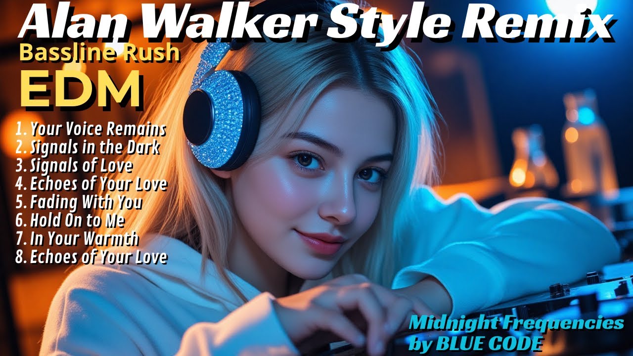 Echoes of Your Love|Blue Code – Midnight Frequencies | Alan Walker Style EDM Remix (Luxury Club Mix)