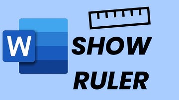How To Show The Ruler In Microsoft Word