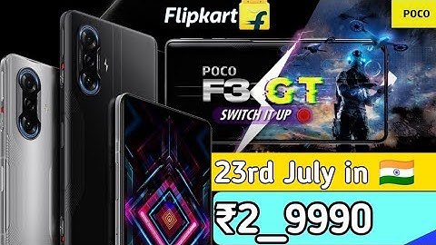 Poco F3 GT Complete Review , Launching , Indian Price |