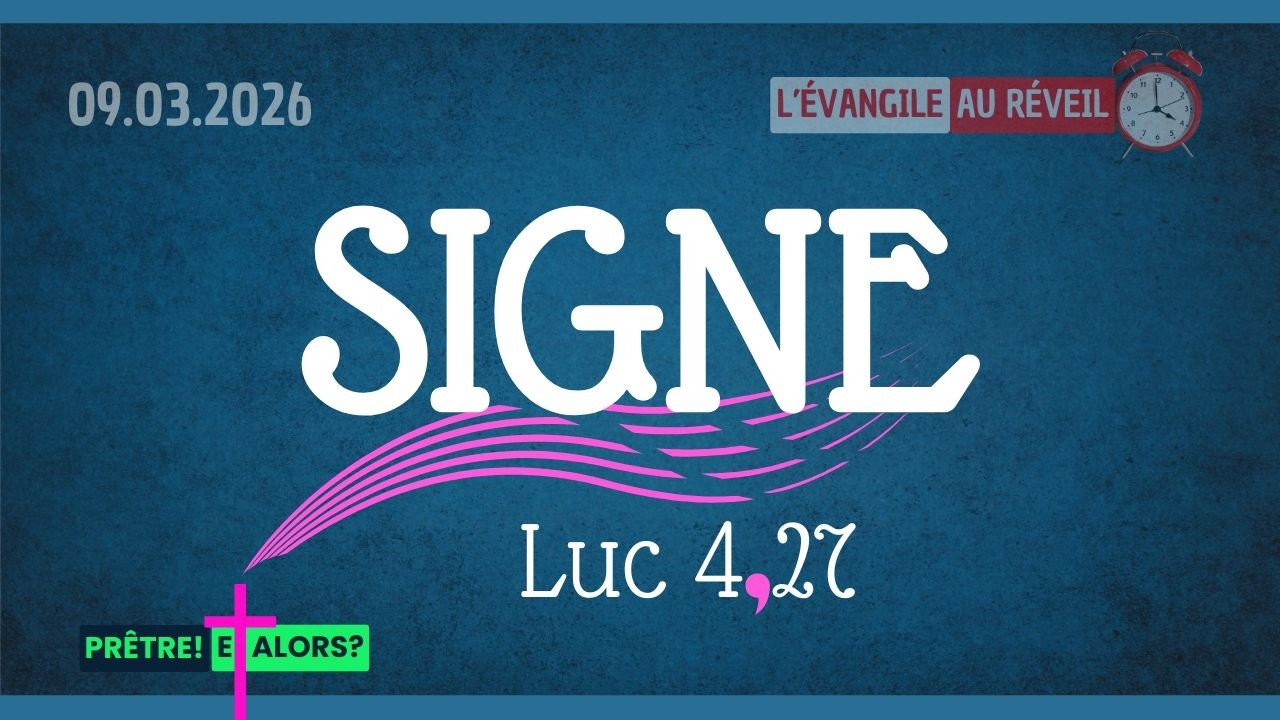 Évangile & Parole du jour ✝️ | Lundi 09.03.2026 | là devant toi!