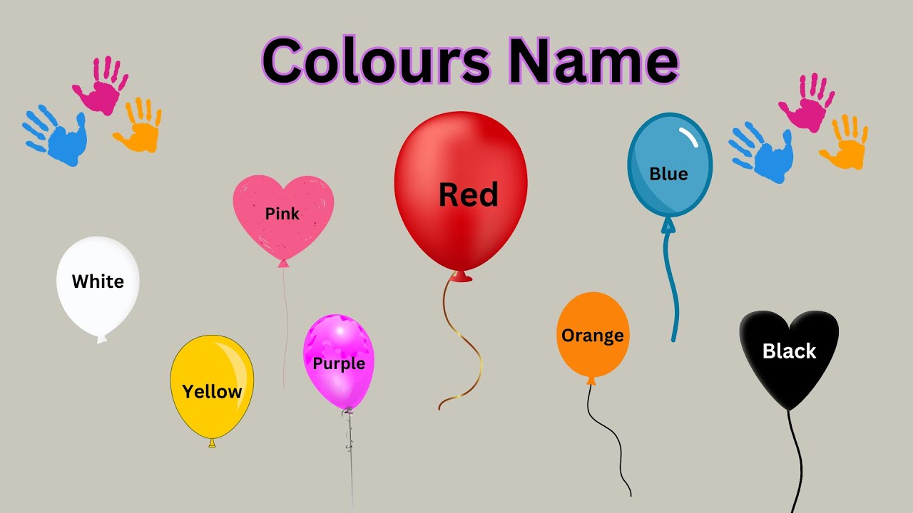 Learn Colors with a Fun Song for Kids | Color Learning Song 🌈🎶 - YouTube