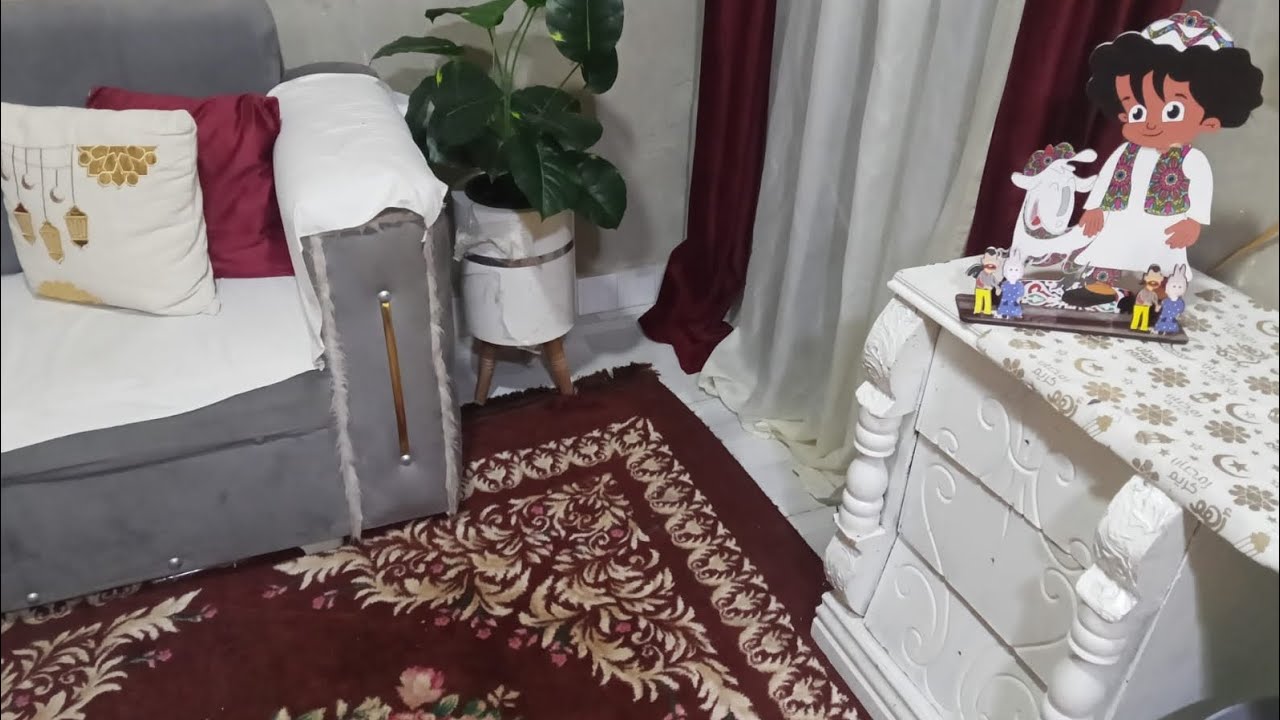 اجواء رمضانيه فى بيتى🏘️واخيرا فرشت بيتى لاستقبال رمضان🌜