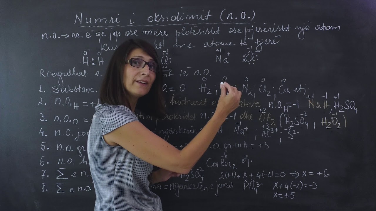 Kimi - Numri i oksidimit