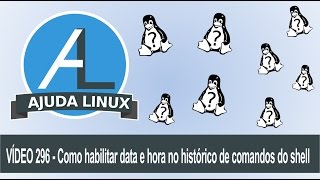 Ajuda Linux - Dia 296 - Como habilitar data e hora no histórico de comandos do shell