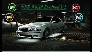NFS World Evolved V2 daily challenge series (C class, win the race, 3 laps, M5 [E39]) Urban legend
