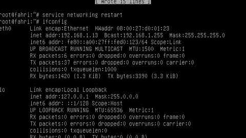 Cara Setting IP Address di Debian 8