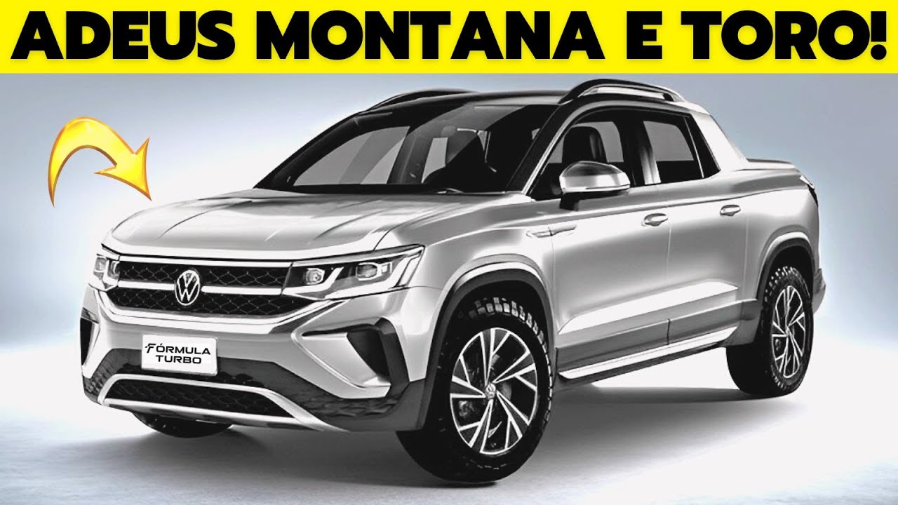 🚨 A PICAPE DA VOLKSWAGEN PARA ACABAR COM A CONCORRÊNCIA DA FIAT E CHEVROLET: NOVA SAVEIRO 2024!