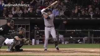 Evan Longoria Hitting Slow Motion Opposite Field Home Run  Rays Baseball MLB