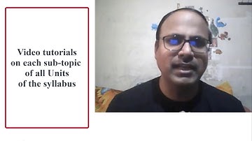 Lecture-1 : Syllabus - FYBCom Mathematical & Statistical Techniques