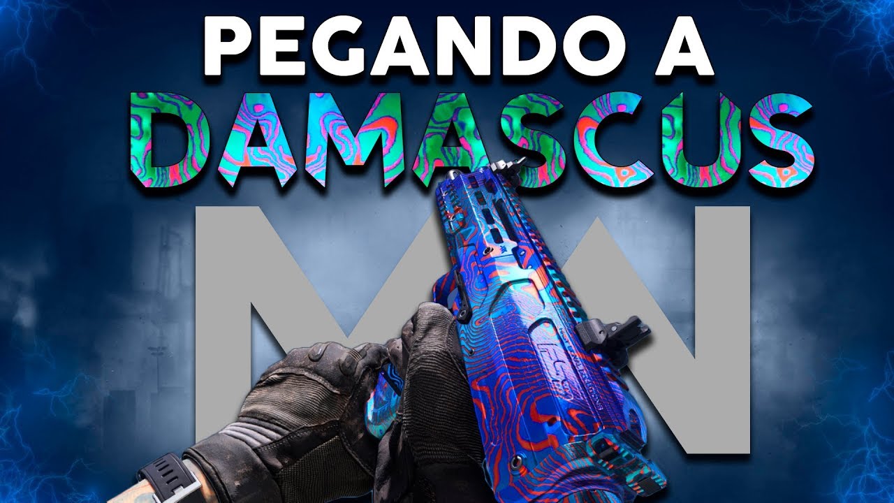 PEGANDO A CAMUFLAGEM DAMASCO! - CoD Modern Warfare