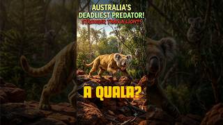 The Marsupial Lion Was More Terrifying Than a Real Lion! 🦁😱 #marsupial #animalavengers #bigcatweek