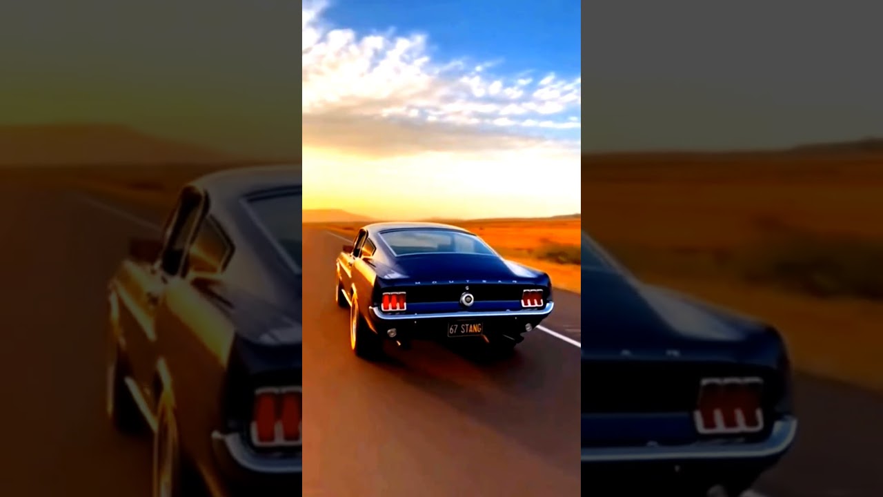 Timeless American Classic 🇺🇸 |1967 Ford Mustang Fastback Scenic Road Tour 