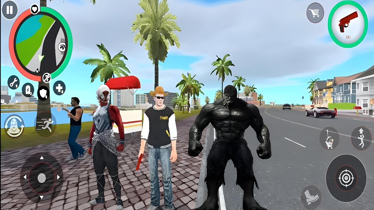 Stone Giant Game Naxeex Hulk Superhero Crime Mafia City #23 - New Games - Android - Gameplay