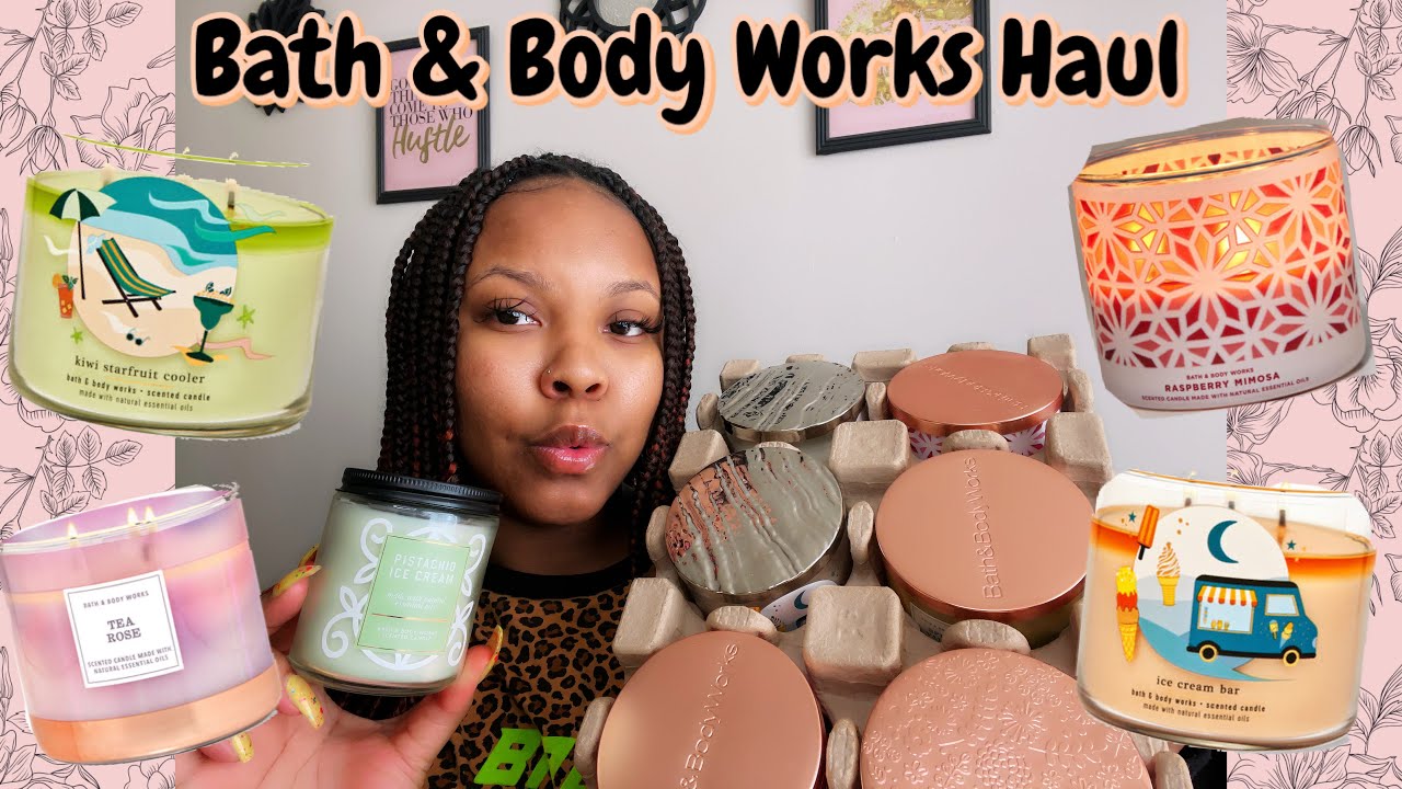 BATH & BODY WORKS CANDLE HAUL - NEW SUMMER 2021 SCENTS 🤗