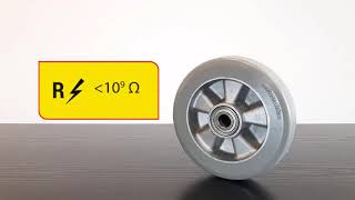 Tellure Rôta ESD polyurethane wheels
