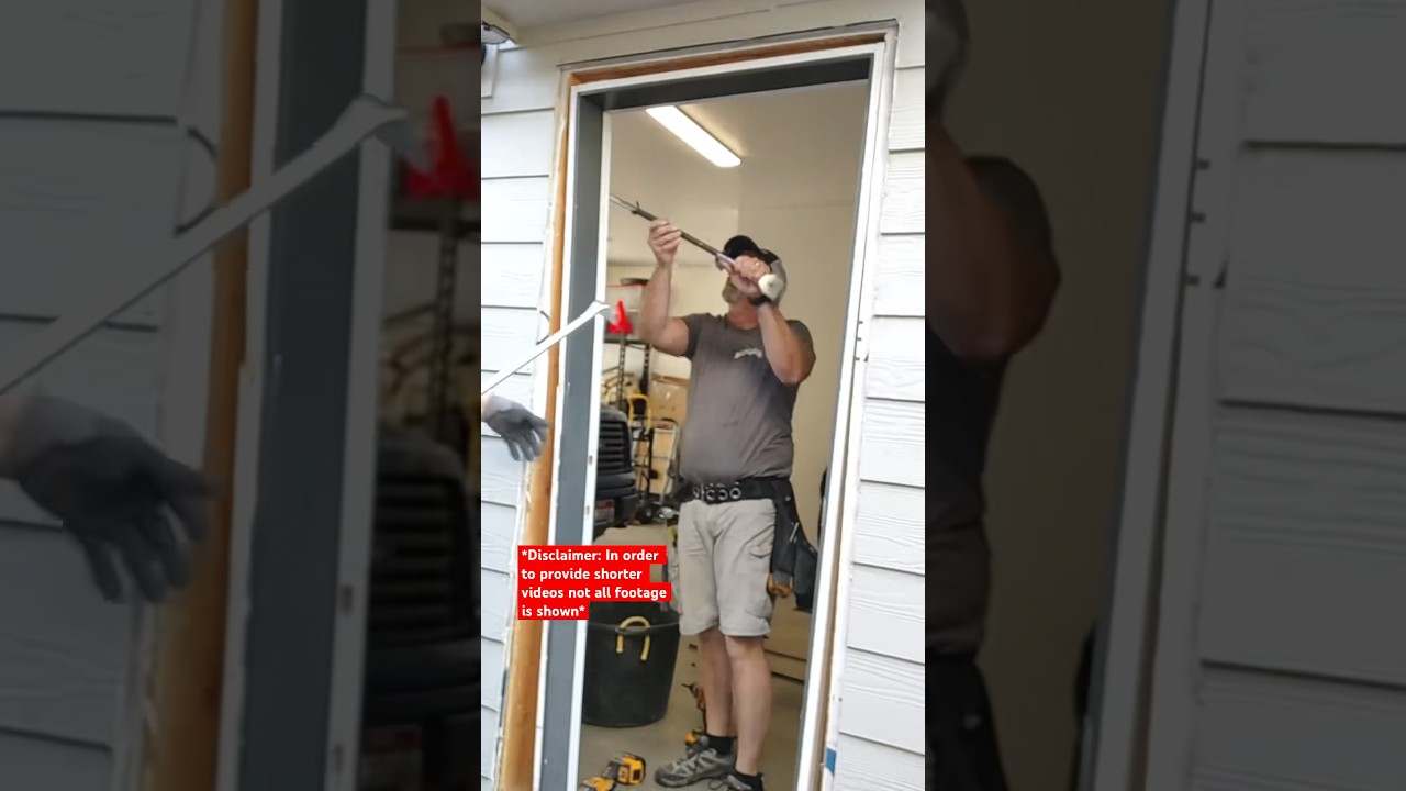 Replacing an exterior door PART 1 
