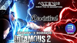 Infamous 2 Cheats Revisited: 100% Working with Artemis on the Latest RPCS3 Emulator (Please Read)