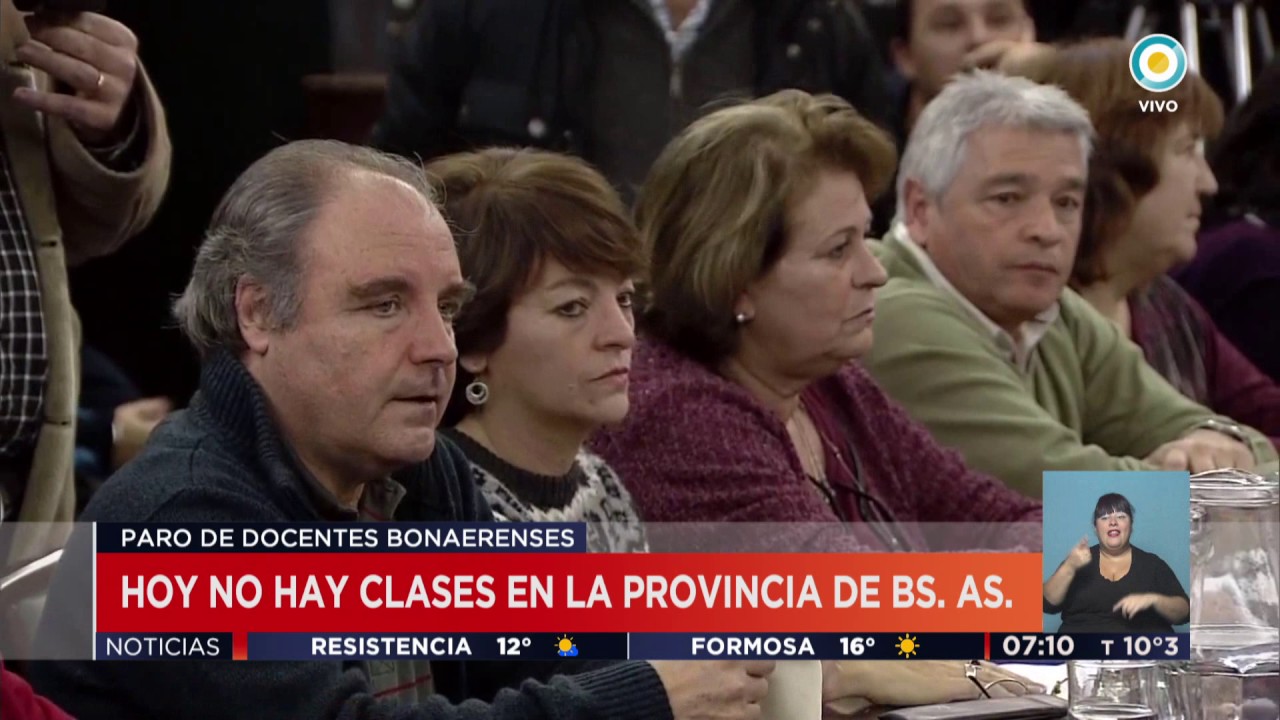 TV Pública Noticias - Nuevo paro docente en la provincia de Buenos ...