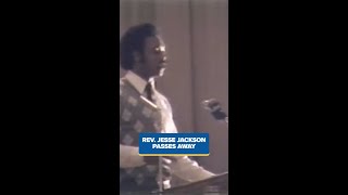 Civil rights icon and Two-time presidential candidate Jesse Jackson has died.