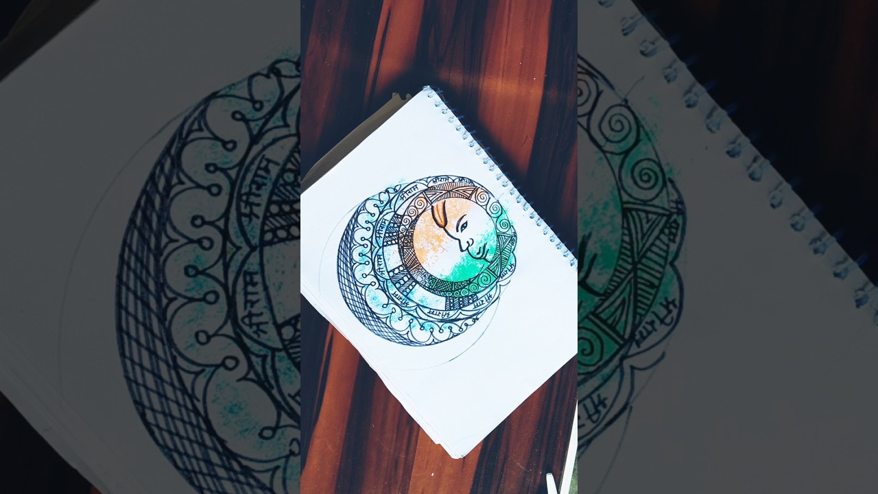 Lord Hanuman Drawing Tutorial 🚩🙏 Powerful God 🍁