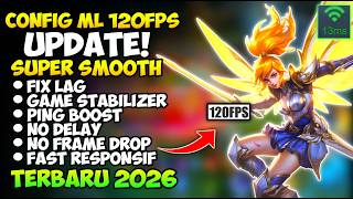 Update Config Ml Anti Lag 60120fps Terbaru Super Responsif  Fix Lag U0026 Frame Drop Mobile Legend